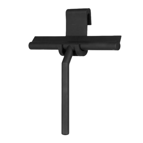 Squeegee for Window Cleaning Bathroom Squeegee Window Washer Glass Shower Door Mirror Tile Tub Silicone Cleaning Tool （Black) In Australia - Darrahopens