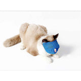 Cat Muzzle Breathable Mesh Pet Muzzle Grooming Prevent Kitty Mask Anti Biting and Chewing Anti-Meow (Pink+Blue) In Australia - Darrahopens