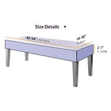 Waterproof Dining Bench Cover, Washable Durable Bench Covers Slipcover, Rectangle Bench Seat Covers for Dining Room Living Room Kitchen(Black) In Australia - Darrahopens