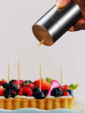 Toothpicks Holder Stainless Steel Modern ,Toothpicks Holder Dispenser Home Hotel(No Toothpicks)Circular bright surface In Australia - Darrahopens