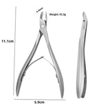 Stainless steel second-generation swan dead skin scissors, exfoliating nail clippers, hand care tool set, wholesale nail art special In Australia - Darrahopens