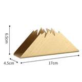 Napkin Holder for Tables, Paper Organizer Freestanding Steel Tissue Holder, stainless steel napkin holderGold In Australia - Darrahopens
