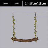 2pcs Swing Chicken Toy Perch Chicken Stand Bird Chew Toy for Birds Parrots Training Stand Holder Bird Toy Chickens and Parrots Bird Swings Birdcage Accessories（small size） In Australia - Darrahopens