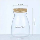 Glass Plant Jar -Plants Propagation Station - Micro Landscape Terrarium Container Desktop Plant Jar Hydroponic Vases Gardening for Plant Lovers(Medium T-shaped) In Australia - Darrahopens