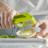 Easy Clean Garlic Press - Lightweight, Easy-to-Use Garlic Mincer & Crusher for Food Prep & Kitchen Accessories, Green In Australia - Darrahopens