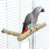 Pepper Wood Parrot Stand Branch, Wooden Perch for Parakeet Cockatiels Conures Lovebirds Budgies, Birdcage Accessories（small size） In Australia - Darrahopens
