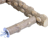 Pepper Wood Parrot Stand Branch, Wooden Perch for Parakeet Cockatiels Conures Lovebirds Budgies, Birdcage Accessories（small size） In Australia - Darrahopens