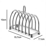 Stainless Steel Slice Toast Rack Kitchen Accessory for Storage for Gatherings Parties and Outdoor Activities Compact Design for Home and Restaurant Use In Australia - Darrahopens
