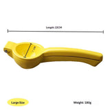 Citrus Squeezer, Premium Heavy Duty Mental Handhelp Juicer for Lemon, Hand Press Lemon Juice Squeeze, Lime Squeezer Bar Tool, Manual Citrus Press（large size） In Australia - Darrahopens