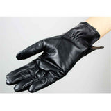 Leather Gloves for Women Winter, Touchscreen Gloves for Cold Weather with Warm Lining  Women's Touchscreen Texting Driving Winter Warm （Black） In Australia - Darrahopens