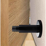 Door Stoppers - Heavy-Duty Adjustable Stoppers for Bottom, Top, and Wall of Door – Anti Break-in 304 Stainless Steel Door Stops with Rubber Buffers(Black) In Australia - Darrahopens