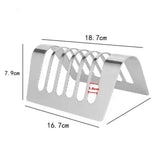 Toast Rack Bread Holder 6 Slice Slots Stainless Steel , dry placement rack, toast slices display rack, drain rack, tableware In Australia - Darrahopens
