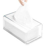 Clear Tissue Box Cover - Tissue Holder, Box Covers Rectangular, Napkin Dispenser for Home, Office, Restaurant, Kitchen, Bathroom Facial Napkin Box Holders（22X12X9CM） In Australia - Darrahopens