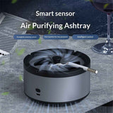 Air purifier, car room, office, chess and card room, second-hand smoke removal, ashtray purification(Grey) In Australia - Darrahopens