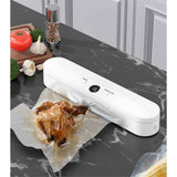 Vacuum Sealer Machine for Food, Dry & Moist Mode, 60KPa Strong Suction, Fast Sealing, Compact Automatic Sealing Machine (White) In Australia - Darrahopens