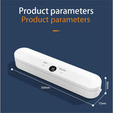 Vacuum Sealer Machine for Food, Dry & Moist Mode, 60KPa Strong Suction, Fast Sealing, Compact Automatic Sealing Machine (White) In Australia - Darrahopens