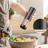 Electric salt and pepper grinder, touch operation accuracy grinding, household chef electric pepper grinder, Electric Salt and Pepper Grinder Set 2 in 1， In Australia - Darrahopens