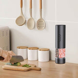 Electric salt and pepper grinder, touch operation accuracy grinding, household chef electric pepper grinder, Electric Salt and Pepper Grinder Set 2 in 1， In Australia - Darrahopens