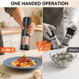 Electric salt and pepper grinder, touch operation accuracy grinding, household chef electric pepper grinder, Electric Salt and Pepper Grinder Set 2 in 1， In Australia - Darrahopens