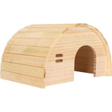 Guinea Pig Wooden House, Hamster Wooden House, Bite Arched Wood Hideout for Dwarf Hamster, Golden Bear Pet Supplies, Small Animals, Houses & Habitats.（Small） In Australia - Darrahopens