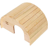 Guinea Pig Wooden House, Hamster Wooden House, Bite Arched Wood Hideout for Dwarf Hamster, Golden Bear Pet Supplies, Small Animals, Houses & Habitats.（Small） In Australia - Darrahopens