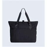 Tote Bag for Women, Foldable Tote Bag With Zipper Travel Large Shoulder Bag Handbag for Work（Black） In Australia - Darrahopens
