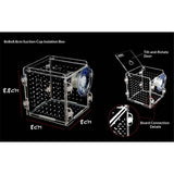 Acrylic Fish breeding Box, Acrylic Fish Isolation Box, Fish Separator for Aquarium, Hatchery Incubator with Suction Cups for Small Baby Fishes Shrimp Clownfish Guppy In Australia - Darrahopens