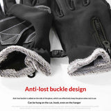 Sport Gloves, Winter Gloves, Ultimate Waterproof & Windproof Thermal Non-Slip Gloves, Mens Comfortable Warm Touch Glove（Black M） In Australia - Darrahopens