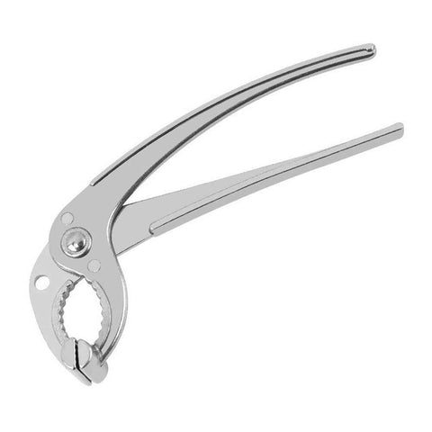 2pcs Hot Plate Gripper, Anti Scald Bowl Holder Clip, 2 In 1 Aluminium Tongs Clamp & Nut Cracker, Heavy Duty Hot Dish Grabber for Pizza Pan Pot In Australia - Darrahopens
