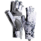 Sun Gloves  Fishing Gloves, Fingerless Sun Protection UV Protection Fishing Gloves Men/Women for Kayaking, Hiking, Paddling, Driving（L） In Australia - Darrahopens