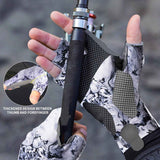 Sun Gloves  Fishing Gloves, Fingerless Sun Protection UV Protection Fishing Gloves Men/Women for Kayaking, Hiking, Paddling, Driving（L） In Australia - Darrahopens