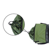 Boat Trash Bag - Heavy-Duty  Mesh Oxford Fabric with Bottom Zipper and Top Rubber Closure - Leakproof and Washable for Boats, Kayaks, Campers, RVs, and More（olive drab） In Australia - Darrahopens