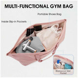 Yoga mat bag, women's Pilates exercise handbag, women's and men's exercise equipment accessories（pink） In Australia - Darrahopens