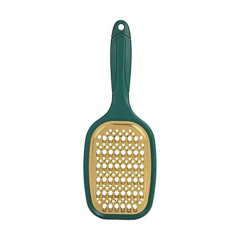 2pcs Hand Grater, Compact Shredder with Ergonomic Handle, Ideal for Cheese and Vegetables, Stainless Steel, Great Gift for Home Chefs,Green In Australia - Darrahopens