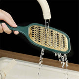 2pcs Hand Grater, Compact Shredder with Ergonomic Handle, Ideal for Cheese and Vegetables, Stainless Steel, Great Gift for Home Chefs,Green In Australia - Darrahopens