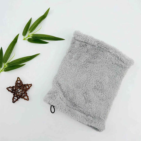 2pcs Dog Ear Muffs Noise Protection - Soft Calming Hood for Anxiety Relief, Fireworks, Thunder, Grooming & Vet Visits - Elastic Band & Comfortable Neck Warmer for Travel (light gray M) In Australia - Darrahopens