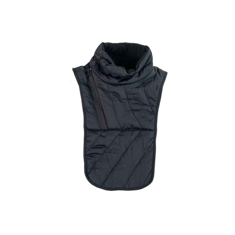 Waterproof Neck Warmer Motorcycle Winter Thermal Neck Scarf Face Mask Windproof Cycling Balaclava for Men and Women（Black）L In Australia - Darrahopens