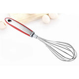 High quality handheld mixer with rubber anti slip handle and 304 stainless steel manual 12 inch egg beater baking tool In Australia - Darrahopens
