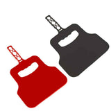 Barbecue Hand Fan - Manual Grill Hand Fan - Plastic Supporting Tool for Flame - Fan Hand for BBQ, Camping, Picnic, Outdoor Cooking, 2 Pcs（Black+Red） In Australia - Darrahopens