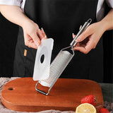 Stainless Steel Ultra Fine Cheese Grater Great for Hard Cheeses, Chocolate, Nutmeg, and Lemon Zest -  Kitchenware With brush In Australia - Darrahopens