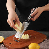 Stainless Steel Ultra Fine Cheese Grater Great for Hard Cheeses, Chocolate, Nutmeg, and Lemon Zest -  Kitchenware With brush In Australia - Darrahopens
