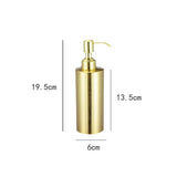 Gold Soap Dispenser, Full Stainless Steel Soap Dispenser, Conditioner – Modern Countertop Dispenser with Non-Slip Protective Pads In Australia - Darrahopens
