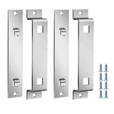 4 Sets of Bird House Brackets, Steel Bird House Mounting Bracket with Screws and Drywall Anchors, Bird Feeder Hanger Bracket Mounting Plate for Securing Bird Houses Nesting Boxes In Australia - Darrahopens
