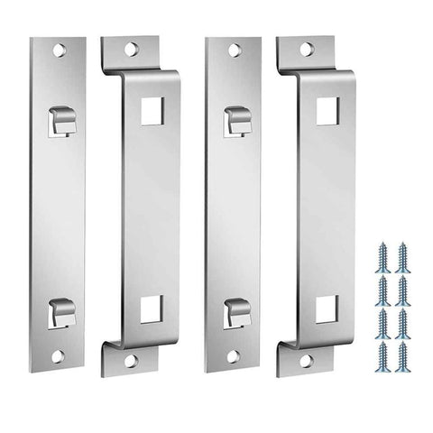 4 Sets of Bird House Brackets, Steel Bird House Mounting Bracket with Screws and Drywall Anchors, Bird Feeder Hanger Bracket Mounting Plate for Securing Bird Houses Nesting Boxes In Australia - Darrahopens