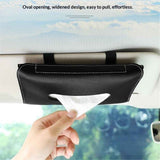 Car Tissue Holder  - Black Sun Visor Napkin Holder - Tissue and Disposable Mask Holder for Car - Handy and Compact to Organize Your Tissues and Masks（BLack） In Australia - Darrahopens