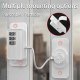 Heavy Duty Combination Refrigerator Lock (2 Pack) - Cabinet Locks Baby Proofing, No Drilling Adhesive Fridge Locks, for Fridge, Cabinets, Drawers, Window and Child Safety Cabinet Lock（white） In Australia - Darrahopens