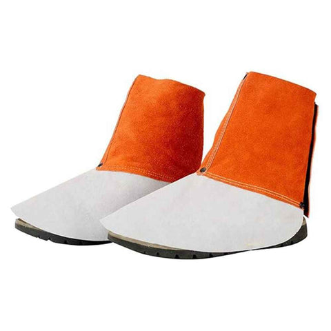 cowhide Welding Spats - Heat and Abrasion Resistant Welding Boot Covers - Shoes Protectors - Welding Gaiters, 1 Pair In Australia - Darrahopens
