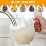 Hands free rice washing device Quick Rice Washer-Food Cleaning Machine - Washes Rice, Grains, Beans, Fruit Vegetables In Australia - Darrahopens