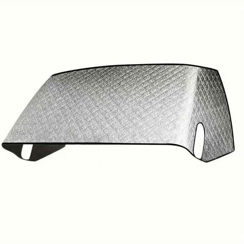 RV front windshield cover, sunshade, sun protection, heat insulation, sunshade, car use, anti frost, anti snow, windshield, anti snow cover（207*157*74cm） In Australia - Darrahopens