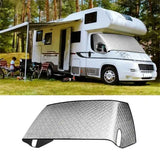 RV front windshield cover, sunshade, sun protection, heat insulation, sunshade, car use, anti frost, anti snow, windshield, anti snow cover（207*157*74cm） In Australia - Darrahopens
